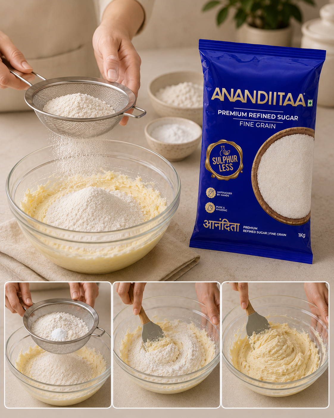 Prepare the dry mix